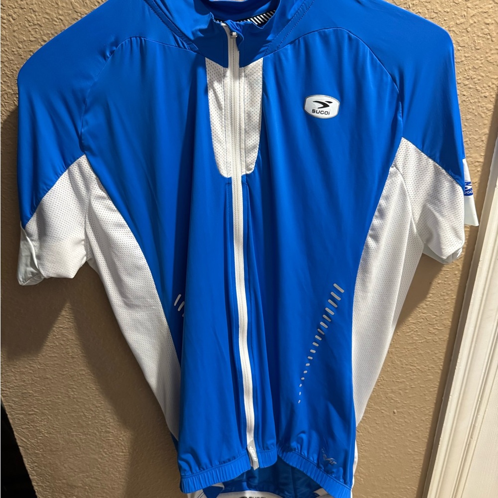 Sugoi Performance Jersey in Blue and Black